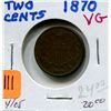 Image 1 : 1870 US Two Cent
