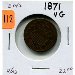 1871 US Two Cent