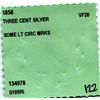 Image 3 : 1858 US Three Cent Silver