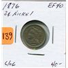 Image 1 : 1876 US Three Cent Nickel