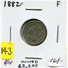 Image 1 : 1882 US Three Cent Nickel
