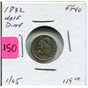 Image 1 : 1832 US Half Dime