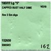 Image 3 : 1837 US Half Dime - Lg. 5 Cent