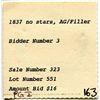 Image 3 : 1837 US Half Dime - No Stars, Lg. Date Variety