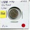 Image 1 : 1838 US Half Dime - No Drape, Lg. Stars