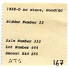 Image 3 : 1838 - O US Half Dime - No Stars