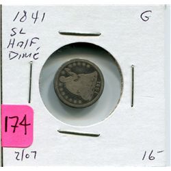 1841 US Half Dime