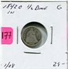Image 1 : 1842 O US Half Dime