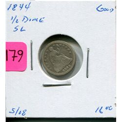 1844 US Half Dime
