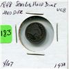 Image 1 : 1848 US Half Dime - Med Date