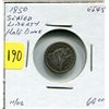 Image 1 : 1850 US Half Dime