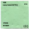 Image 3 : 1850 US Half Dime