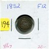 Image 1 : 1852 US Half Dime