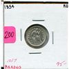 Image 1 : 1854 US Half Dime with Arrows