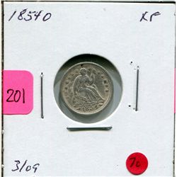 1854 O US Half Dime