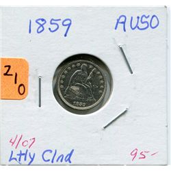 1859 US Half Dime