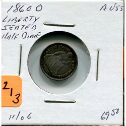 1860 O US Half Dime
