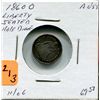 Image 1 : 1860 O US Half Dime