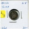 Image 1 : 1861 / 0 US Half Dime