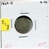 Image 1 : 1864 S US Half Dime