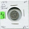 Image 1 : 1873 US Half Dime