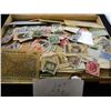 Image 2 : Large Box of Vintage World Stamps - unsearched