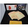Image 1 : Odd Assortment of Coins and Post Cards
