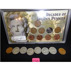 Lincoln Penny Set and Other US Coins