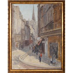 Graves, Notre Dame 1, Oil Painting