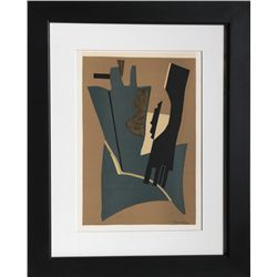 Alberto Magnelli, San Lazarro, Lithograph