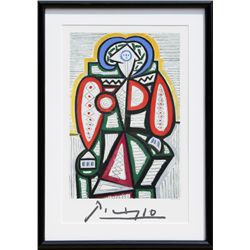 Pablo Picasso, Femme Assise, Lithograph