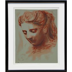 Pablo Picasso, Portrait of a Woman, Serigraph Poster
