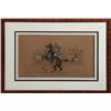 Image 1 : Seccombe, Officer on Horseback, Offset Lithograph