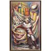 Image 1 : Philippe Alfieri, The Clown, Oil Painting