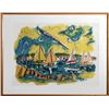 Image 1 : Wayne Ensrud, Afternoon Sails, Lithograph