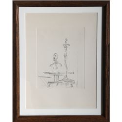 Alberto Giacometti, The Search, Restrike Etching