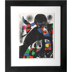Joan Miro, San Lazzaro, Lithograph