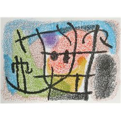 Joan Miro, Cartones , Lithograph