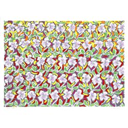 George Chemeche, Pattern Field, Serigraph