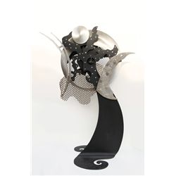 Bruce Stillman, Kinetic Sculpture, Etched and Painted Steel Sculpture