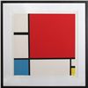 Image 1 : Piet Mondrian, Composition with Red, Yellow, Blue, Serigraph Poster