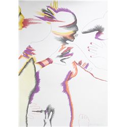 Marisol Escobar, untitled, Lithograph