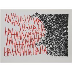 Marshall Borris, Hahaha, Lithograph