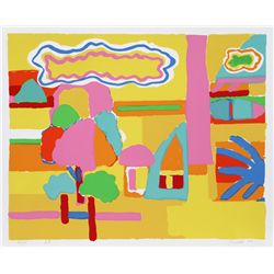 John Grillo, Landscape I, Serigraph