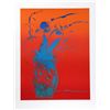 Image 1 : Peter Max, Blue Vase, Lithograph
