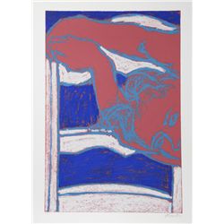 George Segal, Man on Chair, Serigraph