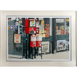 Charles Bell, Little Italy from the City Scapes Portfolio, Silkscreen