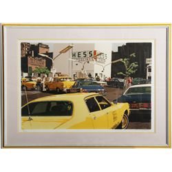 Ron Kleemann, Gas Line from the City Scapes Portfolio, Silkscreen