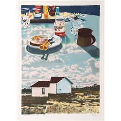Howard Kanovitz, Windmill Antilles, Lithograph