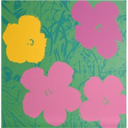Andy Warhol, Flowers 7, Serigraph, Sunday B. Morning